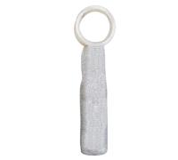 Rhinestone Wine Bottle Bag - Sparkly Reusable Protective Wine Bag, Polyester, Elastic Net, Sturdy Handle, for Wedding Gift, Travel, 750ml Bottle, Party, Champagne, Decorative