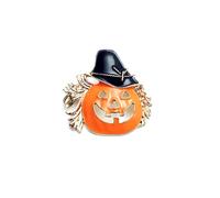 Rhinestone Witch Hat Brooch Pins Gold Plated Vintage Enamel Black Magic Cap Pumpkin Chic Crystal CZ Lapel Pin for Women Men Gothic Halloween Cosplay Party Christmas Hat Bag Suit Accessories Jewelry, M