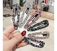 Rhinestones, colored diamonds, water drops, hollow bb clips, broken hairpins, hairpins, edge clips, top clips, sea clips, hair ornaments