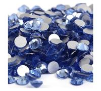 Rhinestones,crystal rhinestones, Hotfix Rhinestones Bedazzling Gems 3D Nail Art Crystal Non HotFix Decorations(Light Sapphire,SS30-288pcs)