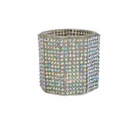 Rhinestones Decorated Nails Brush Cleanser Dish For Professional Salon Use And Home Decoration Well Designed Structure