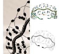 Rhinestones Decoration Headpiece Wedding Headbands Stylish Women's Headwear For Parties Weddings And Everyday Styles