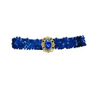 Rhinestones Elastic Hair Bands Shimmering Sequins Headbands For Women Cosplay Accesories Adjustable Hair Decoration