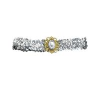 Rhinestones Elastic Hair Bands Shimmering Sequins Headbands For Women Cosplay Accesories Adjustable Hair Decoration