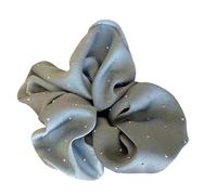 Rhinestones Embellished Elastic Hair Bands Sparkling Soft Fabric Scrunchies For Women Daily Use And Special Event Stylish Fabric Scrunchies For Women
