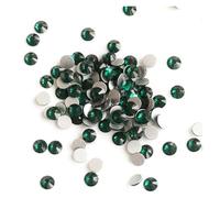 Rhinestones Flatback Crystal Rhinestones Stones Nail Clothes for Needlework DIY Crafts Decor Gems(Emerald,SS20 1440Pcs)