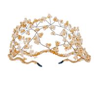 Rhinestones Hair Hoop Headpiece For Party Birthday Hairbands Stage Headwear Photo Props Bridal Jewelry Comfortable Wedding Headband