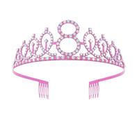 Rhinestones Headbands Elegant Small Girls Hair Hoop Birthday Women Headpiece Celebration Hair Accessory Elegant Princesses Headpiece