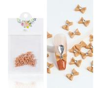 Rhinestones Nail Gems, 4.5g Acrylic Flower Nail Art Rhinestones Gems Multicolor Mixed Size 50 Pcs(20K-DZLJ07)