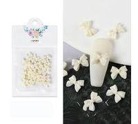 Rhinestones Nail Gems, 4.5g Acrylic Flower Nail Art Rhinestones Gems Multicolor Mixed Size 50 Pcs(50Pc-DHDJ02)