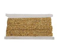 Rhinestones Ribbon, Bright Rhinestones 5 Yards 1.5cm Width Golden Glitter Rhinestone Ribbons for Clothing Wedding Dress