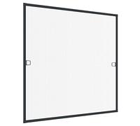 Rhino 04310 Insect Screen Window Tensioner Frame, Fly Screen for Windows, Window Screen, Fly Screen, Aluminium, Anthracite, 100 x 120 cm