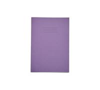 Rhino 13 x 9 Oversized Exercise Book 40 Page, Purple, 8mm Rules Pages (Pack 100)