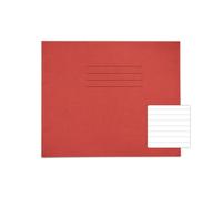 Rhino 138 x 165 Exercise Book 24 Page Red F11 (Pack of 100)