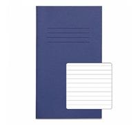 RHINO 200 x 120 Exercise Book 80 Page, Dark Blue, 8mm Ruled Pages (Pack 100)