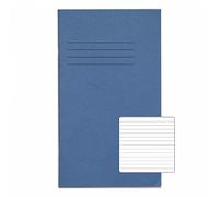 RHINO 200 x 120 Exercise Book 80 Page, Light Blue, 6mm Ruled Pages (Pack 100)