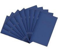 RHINO 200 x 120 Exercise Book 80 Page, Dark Blue, 8mm Ruled Pages (Pack 100)