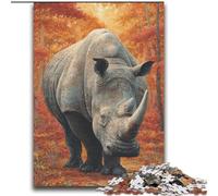 Rhino 2000 Piece Jigsaw Puzzles for Teenagers, Educational Family Game Suitable for Desktop Decoration (70x100cm)