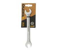 Rhino 2442 Flat Clamping Wrench - Diameter 14 x 15 mm - Made of Steel (Chrome Vanadium) Various, NC
