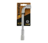 Rhino 2902 Tubular Socket Wrench Diameter 15 mm - 6/12 Sided Drive - Made in Steel (Chrome Vanadium) - Various Sizes Available, NC