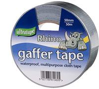 Rhino 3 X Cloth Tape 50MM X 50M Silver