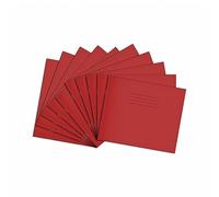 Rhino 6 x 8 Learn to Write Book 32 Page Red Wide-Ruled LTW6B:20R (Pack 100) - SDXB2-0