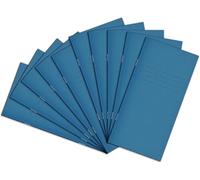 Rhino 8 x 4 Vocabulary Notebook 32 Page, Light Blue, 8mm Rules Pages (Pack 100)