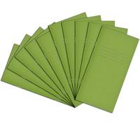 Rhino 8 x 4 Vocabulary Notebook 32 Page, Light Green, 8mm Rules Pages (Pack 100)