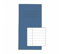 Rhino 8 x 4 (205x102mm) Vocabulary Notebook 32 Page Feint Ruled 12mm Light Blue (Pack 100) - GVNB005-96-2