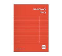 RHINO 8 x 6 Homework Diary, 84-Page / 1-Pack, 5-Day Week Academic Planner, Study & School Supplies