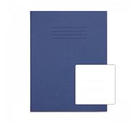 Rhino 9 x 7 Exercise Book 80 Page, Dark Blue, Blank (Pack 100)