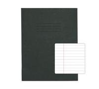 Rhino 9 x 7 Exercise Book 80 Page Ruled F8M Dark Green (Pack 100) - VEX554-83-6
