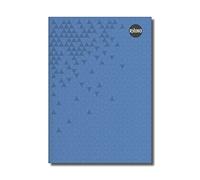 Rhino A4 Blue Notebook, 192-Page / 8mm Lined Writing Book, 1-Pack, Hardback & Casebound Pad, School & Office Stationery Supplies