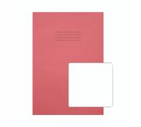 Rhino A4 Ex Book Plain Pink PK50