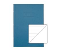 RHINO A4 Exercise Book 32 Page Light Blue F15/B Carton of 100 Books