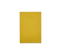 Rhino A4 Exercise Book 32 Page 10mm Squared Yellow (Pack 100) - VDU014-152-0