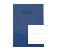 Rhino A4 Exercise Book 48 page, Dark Blue, 12mm Ruled Pages (Pack 100)