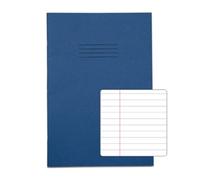 RHINO A4 Exercise Book 48 page Dark Blue F8M Carton of 100 Books