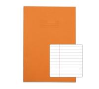 RHINO A4 Exercise Book 48 page Orange F8M Carton of 100 Books