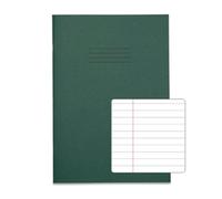 RHINO A4 Exercise Book 64 Page Dark Green F8M Carton of 50 Books