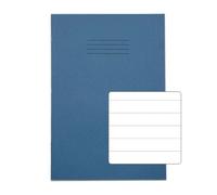 Rhino A4 Exercise Book 64 Page, Light Blue,15mm Ruled Pages (Pack 50)