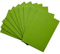 Rhino Stationery Exercise Book | A4 | 32 Page | 10mm Squared Exercise Book | Light Green | Learning Resources | Classroom Essentials for Teachers | Pack of 10, VDU014-151-8