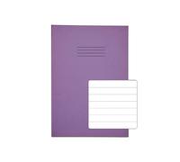 Rhino Exercise Book 48 Page F12 A4 Purple (Pack of 100) VEX681-107-8