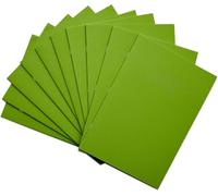 Rhino A4 Exercise Book 64 Page, Light Green, 10mm Squared Pages (Pack 50)