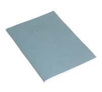 Rhino Stationery Exercise Book | A4 | 64 Page | 6mm Lined With Margin | Light Blue | Learning Resources | School Books | Pack of 10