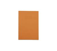 Rhino Stationery Exercise Book | A4 | 80 Page | 8mm Lined With Margin | Orange | Learning Resources | School Books | Pack of 1