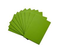 Rhino A4 Exercise Books, 80-Page / 8mm Lined with Margin Paper Notebook, 50-Pack, Office & School Stationery Supplies, Light Green