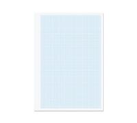 RHINO A4 Graph Paper 500 Leaf 1:5:10 Graph Ruling Pack of 1