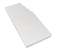 Rhino A4 Loose Leaf Lined Paper, 500 Sheets / 1000 Pages, 8mm Lined with Margin Paper, 4-Pack, Hole Punched, School & Office Stationery Supplies