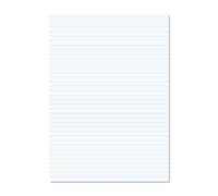 RHINO A4 Memo Pad, 160 Page / 8mm Lined Notepad, 10 Pack, Paper Writing Pad, Office & Stationery Supplies